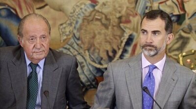 El Rey Juan Carlos dice que "seguramente" se vea con el Rey Felipe tras salir a navegar con la Infanta Margarita y los Zurita
