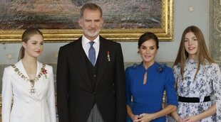 La llamada de atención de los Reyes Felipe y Letizia a sus hijas Leonor y Sofía en la Jura de la Princesa Leonor