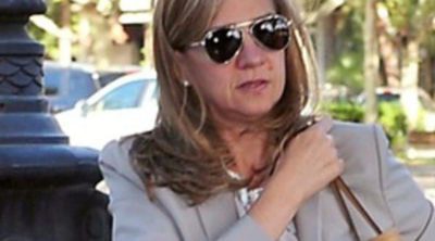 Infanta Cristina reaparece tras conocerse la imputación de Revenga y la imposición de la fianza a Iñaki Urdangarín