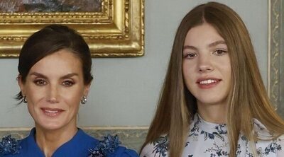 La Infanta Sofía es recibida solo por su madre la Reina Letizia en el comienzo de sus vacaciones de Navidad