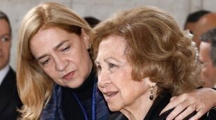 La complicidad de Cristina con la Reina Sofía en la Semana Santa madrileña