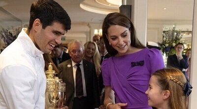 La pregunta que Kate Middleton le hizo a Carlos Alcaraz en relación a la Selección Española en su encuentro en Wimbledon