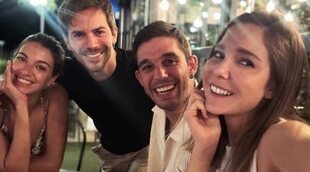 Natalia Sánchez comparte su cena más especial con Ana Guerra, Víctor Elías y Marc Clotet