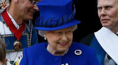 La Reina Isabel II y el Duque de Edimburgo celebran el 'Maundy Money' en Oxford