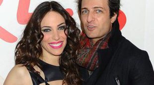 Jesús Olmedo y Giselle Calderón apoyan a Vanesa Romero y Nerea Garmendia en el estreno de 'Tres'