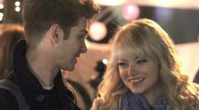 Andrew Garfield y Emma Stone, sonrisas y abrazos en el rodaje de 'The Amazing Spider-Man 2'