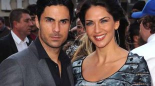 Lorena Bernal y Mikel Arteta, dos españoles en el estreno de 'Iron Man 3' en Londres