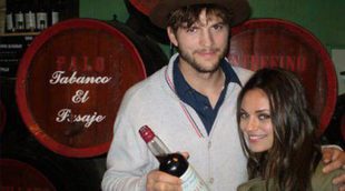 Ashton Kutcher y Mila Kunis disfrutan del vino y el flamenco en Jerez