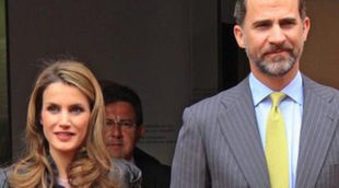 Los Príncipes Felipe y Letizia visitan la exposición 'Santas de Zurbarán' y la esclusa del Guadalquivir en Sevilla
