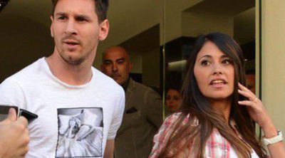 Leo Messi disfruta con Antonella Roccuzzo de Milán antes de su viaje solidario a Qatar