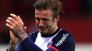 David Beckham se despide del fútbol entre lágrimas arropado por Victoria Beckham y sus cuatro hijos