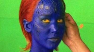 Primera imagen de Jennifer Lawrence caracterizada como Mística en 'X-Men: Days of Future Past'