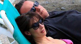 David Cameron disfruta de unas vacaciones en Ibiza con su mujer Samantha y sus tres hijos