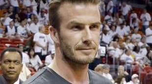David Beckham acude a un partido de la NBA para negociar la creación de su propio equipo de fútbol