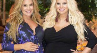 Jessica Simpson presume de embarazo en el baby shower de su mejor amiga CaCee Cobbs