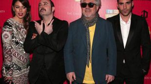 Pedro Almodóvar, Blanca Suárez y Miguel Ángel Silvestre presentan 'Los amantes pasajeros' en Nueva York