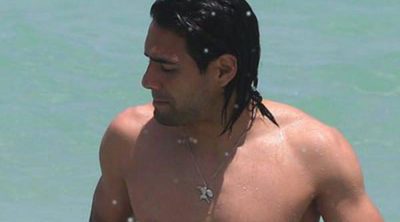 Lorelei Tarón presume de embarazo durante unas vacaciones en Miami con Falcao