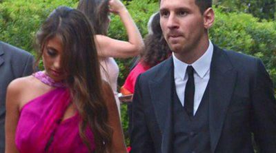 Messi, Villa, Iniesta y Fábregas cubren las ausencias de Piqué y Puyol en la boda de Xavi Hernández