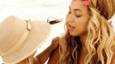 Beyoncé disfruta de unas vacaciones en la playa junto a su hija Blue Ivy Carter