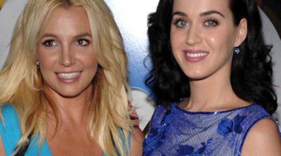 Britney Spears y Katy Perry coinciden en la premiere mundial de 'Los Pitufos 2' en Los Angeles