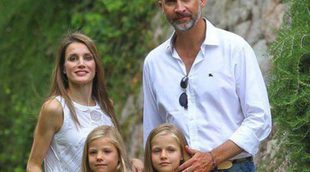 Los Príncipes Felipe y Letizia y las Infantas Leonor y Sofía escogen la Granja de Esporles para su posado en Mallorca