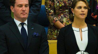 Chris O'Neill acompaña por primera vez a la Familia Real Sueca en la apertura del Parlamento