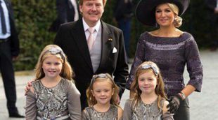 La Familia Real Holandesa al completo se reúne en la boda de Jaime de Borbón-Parma y Viktória Cservenyák