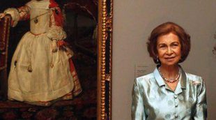 La Reina Sofía une a 'Austrias y Borbones' en la inauguración de la exposición 'Velázquez y la familia de Felipe IV'