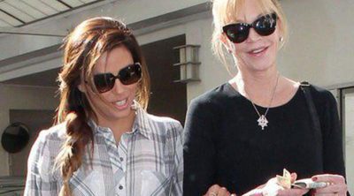 Eva Longoria y Melanie Griffith, dos buenas amigas de compras por Beverly Hills