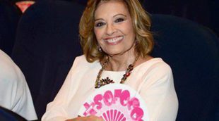 María Teresa Campos acude al estreno de 'Más sofocos' en Barcelona