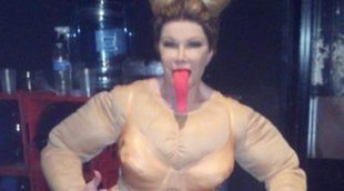 Joan Rivers se disfraza de Miley Cyrus mutante en Halloween