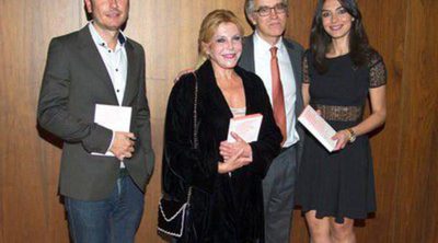 La Baronesa Thyssen y Marta Fernández arropan a Guillermo Solana en la presentación de su libro