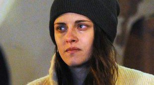 Kristen Stewart llora desconsolada en Nueva York durante el rodaje de una película
