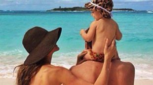 Gisele Bündchen y Tom Brady disfrutan de una escapada a la playa con su hija Vivian