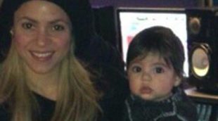 Shakira comparte una foto con su hijo Milan en un estudio de grabación de Londres