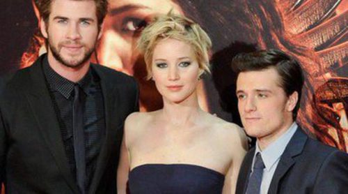 Lori Meyers amenizan el estreno en Madrid de 'En llamas' con Jennifer Lawrence, Liam Hemsworth y Josh Hutcherson