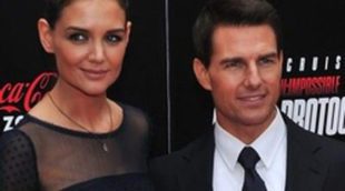 Katie Holmes apoya a su marido Tom Cruise en el estreno de 'Misión Imposible 4' en Nueva York