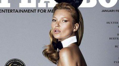 Playboy desvela la portada de Kate Moss convertida en 'conejita'
