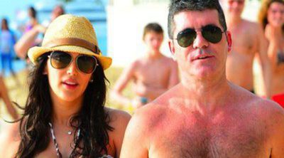 Simon Cowell y Lauren Silverman, románticas vacaciones en Barbados antes de ser padres