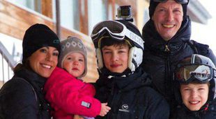 Joaquín y Marie de Dinamarca se llevan a sus cuatro hijos a sus tradicionales vacaciones en Suiza