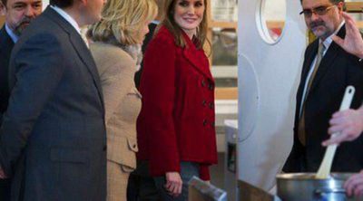 La Princesa Letizia visita la Universidad Laboral de Albacete tras acompañar al Príncipe Felipe al Mobile World Congress