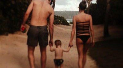 Kristin Cavallari y Jay Cutler disfrutan de la playa con su hijo Candem Jack