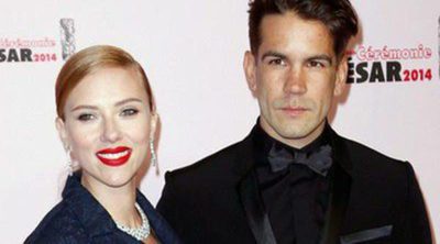 Scarlett Johansson y su prometido Romain Dauriac están esperando su primer hijo