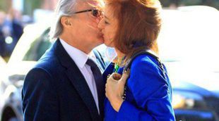 Gloria Lomana y Josep Piqué, pura pasión en plena calle