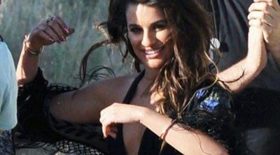 Lea Michele sufre un descuido durante la grabación de su videoclip 'On My Way'