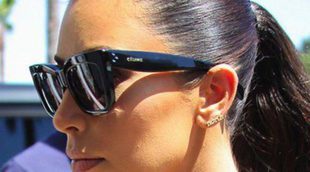 Kim Kardashian luce unos pendientes con el nombre de su hija North