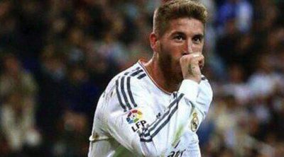 Sergio Ramos dedica su gol ante el Osasuna a su mujer Pilar Rubio y su futuro hijo