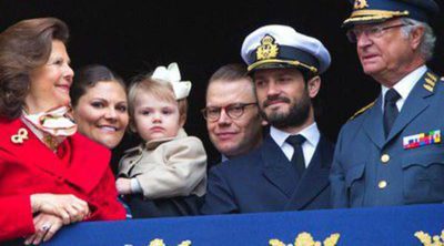 Estela de Suecia centra todas las miradas en la celebración del 68 cumpleaños del Rey Carlos Gustavo