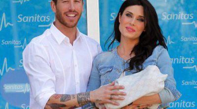 Sergio Ramos y Pilar Rubio presentan a su hijo Sergio tres días después de su nacimiento