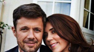 Federico y Mary de Dinamarca celebran su décimo aniversario de boda con un posado
